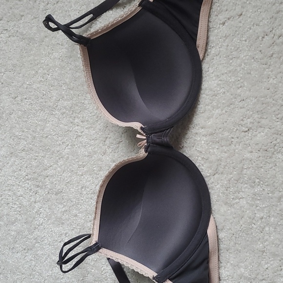B.tempt'd Push-up Bra with Adjustable Straps - Grey 36C - Picture 2 of 4